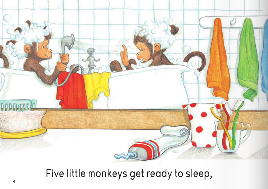 Five Little Monkeys Jumping on the Bed